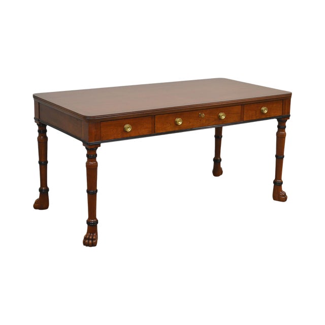 Baker Regency Style Cherry Writing Desk Chairish