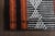 1970s Vintage Handmade Wool Cotton Black Orange Runner Rug For Sale - Image 4 of 11