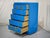 Blue Vintage Hollywood Regency Kittinger Mandarin Style Greek Key Chest - Newly Painted For Sale - Image 8 of 10