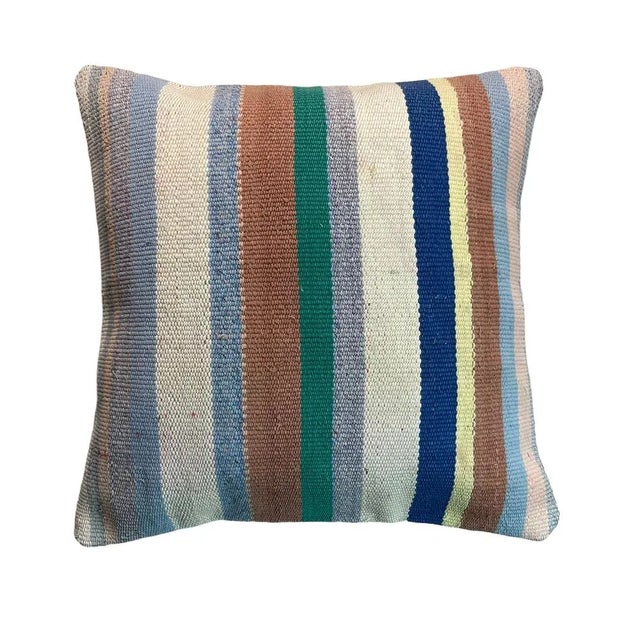 Vintage Turkish Kilim Cushion Cover, 1970 For Sale - Image 10 of 10