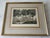 Printmaking Materials Antique Framed Mount Vernon Estate Etching by Paolo Fumagalli For Sale - Image 7 of 11