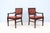 Steelcase Traditional Steelcase Topaz European Beech Wood Guest or Dining Chairs, a Pair For Sale - Image 4 of 12
