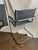 1960s 1960s Loewenstein Oggo Leather and Chrome Accent Chair For Sale - Image 5 of 9