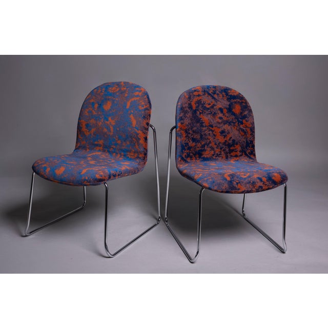 Mid-Century Chrome Lounge Chair, Germany, 1970s For Sale - Image 9 of 9