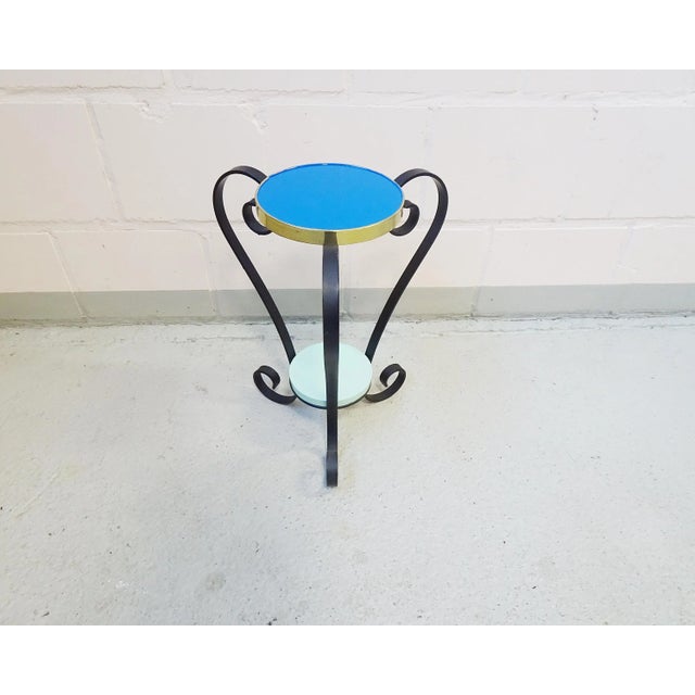 Mid-Century French Wrought Iron Planter, 1950s For Sale - Image 6 of 11