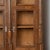 Pair, Late 19th Century Walnut Display Cabinet Bookcases With Glass Panels For Sale - Image 9 of 18