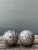 Late 20th Century Vintage Decorative Wood Spheres - A Pair For Sale - Image 5 of 12