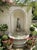 Vintage Weathered Cast Stone Lion Wall Fountain For Sale - Image 11 of 12
