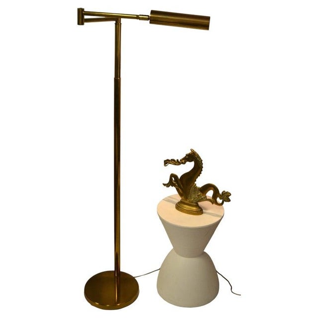 1950 Venetian Brass Gondola Mythical Seahorse Animal Sculpture Figurine Oar Lock For Sale - Image 11 of 15