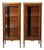Louis XVI Style Glass Display Cabinet with Decorative Metal Mounts For Sale