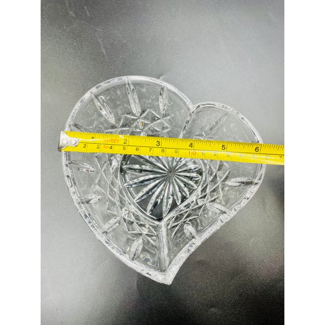 Late 20th Century Waterford Crystal Sweetheart Candy/Trinket Bowl For Sale - Image 11 of 12
