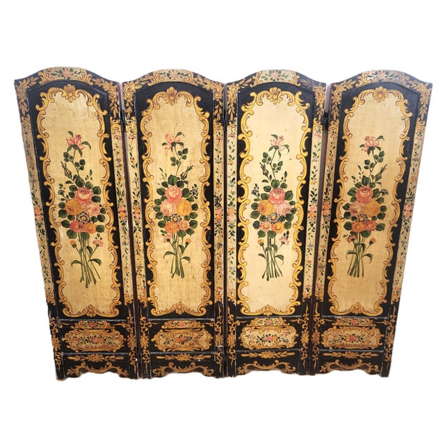 Fresh from a New York city estate of dreams, we have a pleasure to offer you this exquisite Double Sided Italian Venetian...