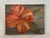 Contemporary Vintage Oil on Canvas Bold Floral Painting , Framed For Sale - Image 3 of 10