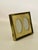 Traditional 1940’s Filigree Gold Tone Double Photo Frame For Sale - Image 3 of 8