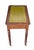 Brown English Diminutive Writing Table or Desk of Walnut With Inset Leather Top For Sale - Image 8 of 14