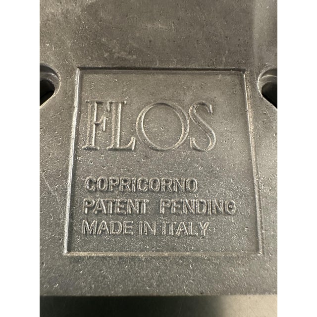 Metal Copricorno Wall Lamps by Afra and Tobia Scarpa for Flos, Italy, 1970s, Set of 2 For Sale - Image 7 of 11