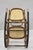 Vintage Mid Century Modern Thonet Style Bentwood & Cane Rocker Rocking Chair (A) For Sale - Image 17 of 18