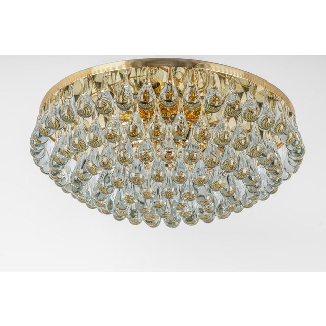 Murano Glass Tear Drop Chandelier by C. Palme, Germany, 1970s For Sale - Image 12 of 16
