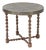 Small Side Table with Sugarcane Frame and Brass Top, 1920s For Sale