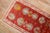 Antique Bright Red Oushak Short Runner - 2'5" x 6'6" For Sale - Image 9 of 11