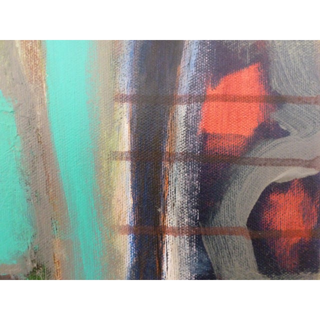 "Things to Look At" Abstract Oil and Acrylic Painting by Scott Spencer For Sale In Los Angeles - Image 6 of 7
