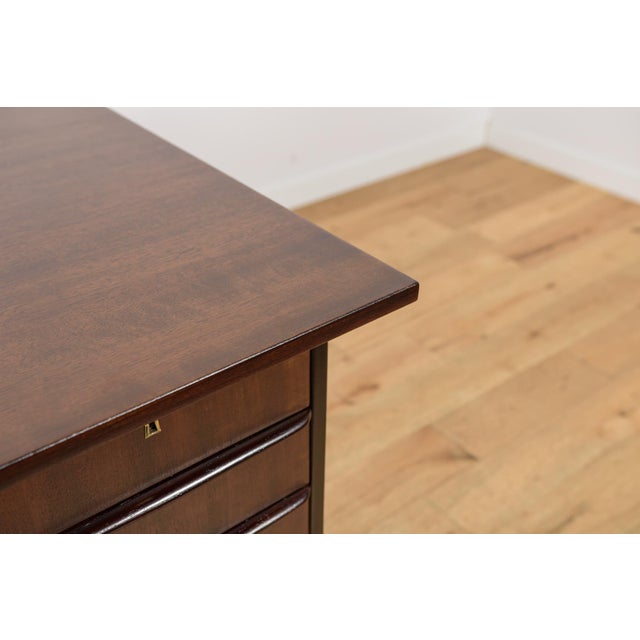 Mid-Century Compact Freestanding Desk, Denmark, 1960s For Sale - Image 6 of 14
