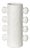 Regina Andrew Sanya Metal Vase Large, White For Sale