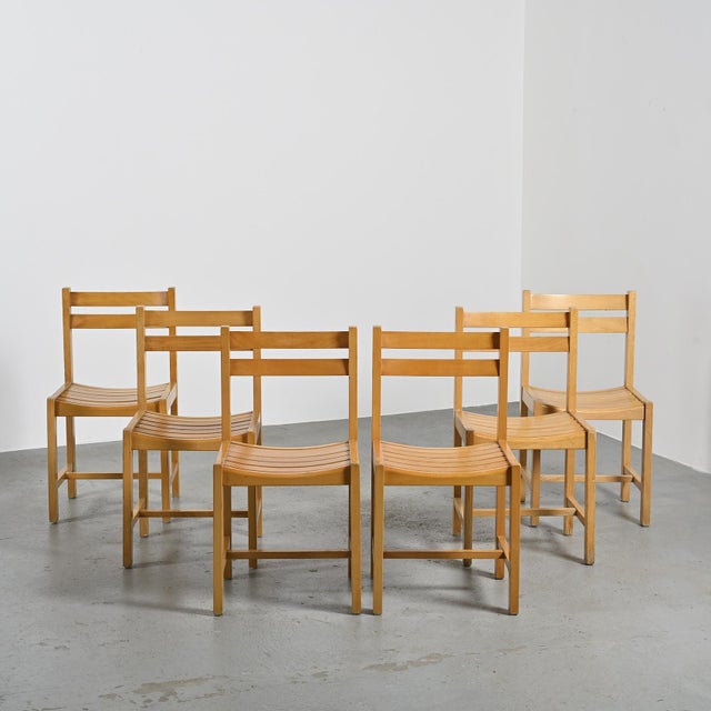 Dining Chairs attributed to André Sornay, France, 1960s, Set of 6 For Sale - Image 15 of 15