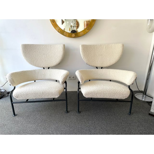 Pair of Armchairs Pl19 by Franco Albini for Poggi, Italy, 1960s For Sale - Image 11 of 14