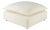 Cali Natural Performance Fabric Ottoman For Sale In Los Angeles - Image 6 of 6