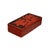 Hand Craft Vintage Chinese Red Lacquer Rectangular Floral Accent Box For Sale - Image 4 of 9