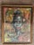 Portrait of an African American Woman (Portrait of a Lady), Collage and Mixed Media on white board signed and dated 1993...