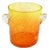 Gradient Colored Bubble Glass Ice Bucket from Biot, 1970s For Sale