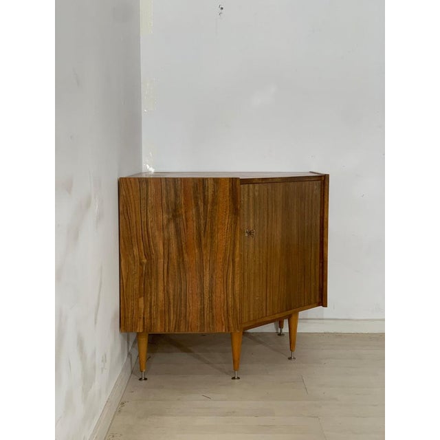 Vintage German Corner Dresser, 1960s For Sale - Image 5 of 9