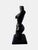 Abstract Female Figure Sculpture • Hand‑Carved Black Stone • Modernist Mid‑Century Art For Sale - Image 4 of 7