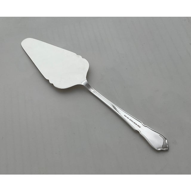 1970s 1970s "Silver Small Pie/Cake Server, Du Barry For Sale - Image 5 of 11