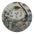 Late 19th-Century English Staffordshire Brown Transferware Salad Plate For Sale