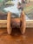 Likely Antique Industrial Wooden Textile Mill Spool With Likely Iron Center For Sale - Image 4 of 9