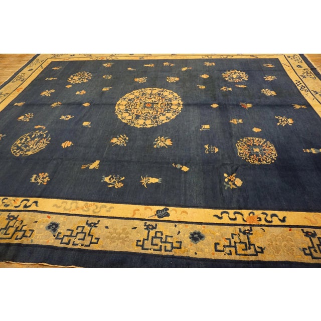 Early 20th Century Chinese Peking Carpet ( 10' x 12'4" - 305 x 375 ) For Sale - Image 12 of 12