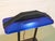 Vintage Postmodern Cobalt Blue and Black Double Arm Desk Lamp For Sale In Los Angeles - Image 6 of 11