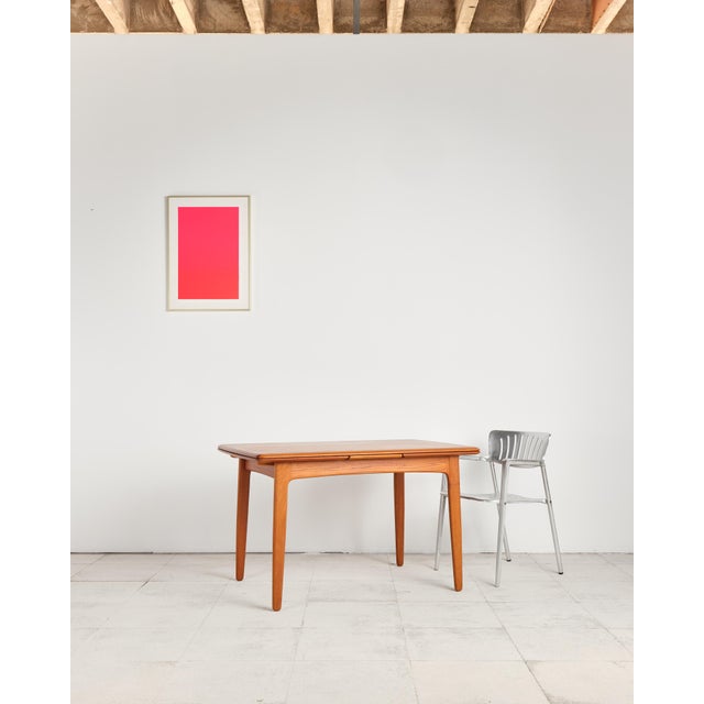 Mid-Century Modern Danish Extendable Dining Table in Teak by Svend Aage Madsen, 1960s For Sale - Image 9 of 18