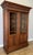 Antique French Glazed Display Oak Cabinet For Sale - Image 3 of 16