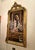 A beautifully detailed European-style decorative artwork depicting an elegant couple in a romantic wedding or marriage...