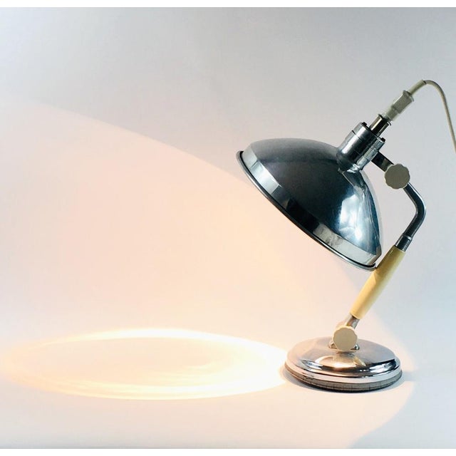 Rosenthal Mid-Century Industrial Table Lamp by Kurt Rosenthal, Germany, 1950s For Sale - Image 4 of 11