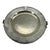 Early 19th Century English Pewter Heating Dish or Hall Keys Plate For Sale