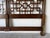 1970s Baker Hollywood Regency Style Walnut Fretwork King Size Headboard For Sale In Miami - Image 6 of 13