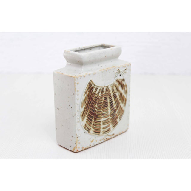 Ceramic Scandinavian Ceramic Vase, 1960s For Sale - Image 7 of 11