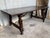 Late 19th Spanish Walnut Dining Fratino Table with Iron Stretcher For Sale - Image 18 of 18