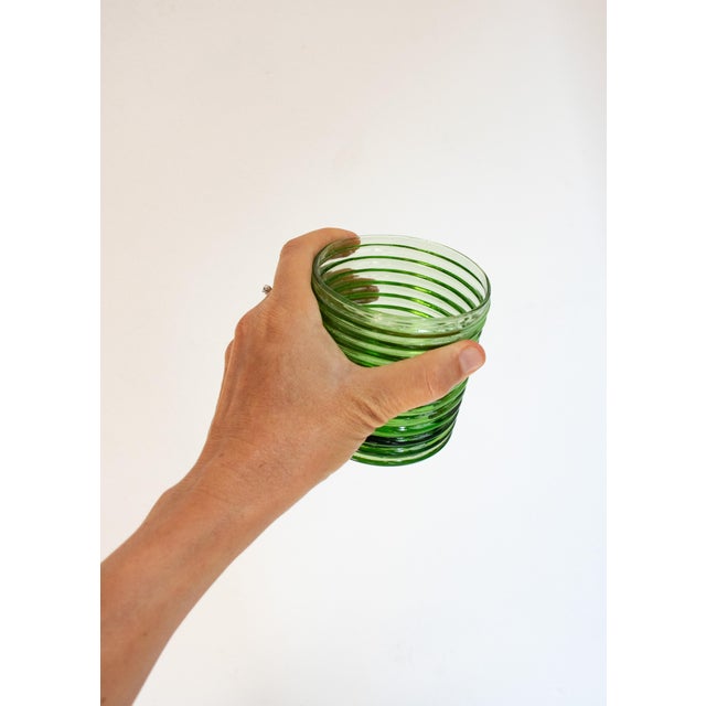 Early 21st Century Art Deco Murano Glasses by Mariana Iskra, Set of 6 For Sale - Image 5 of 17