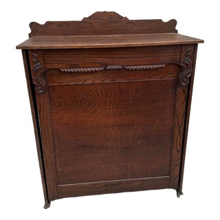Antique 1800s Oak Murphy Bed For Sale